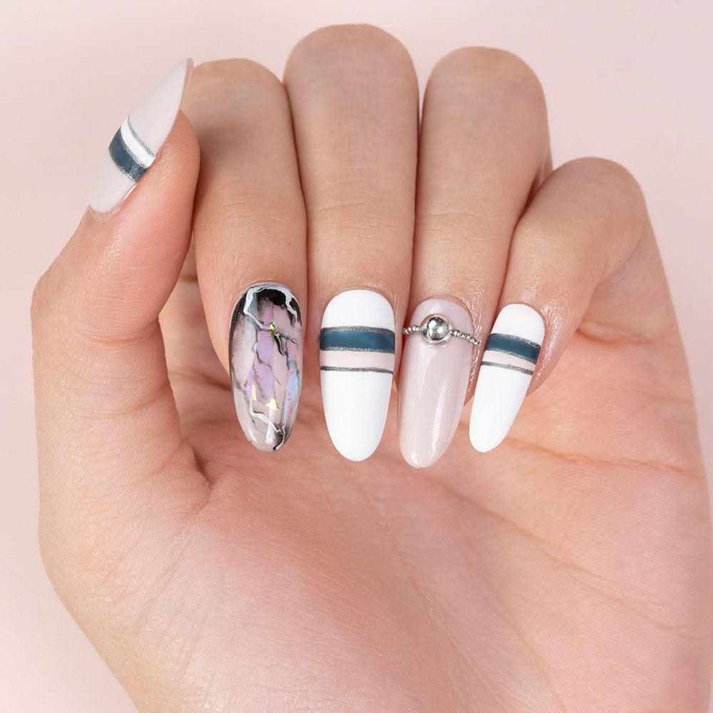 LDS Painting Gel Nail Art - 0.5oz Black 04 - DTK Nail Supply