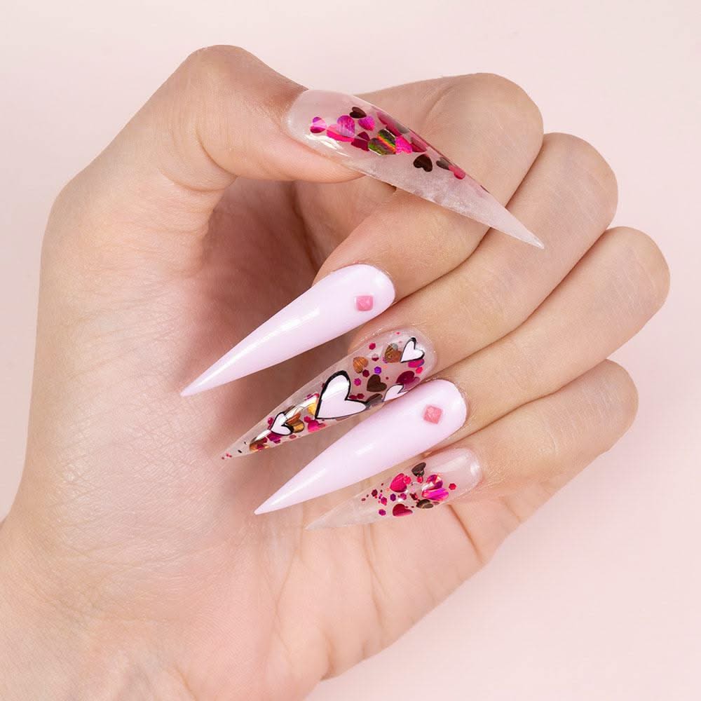 LDS Painting Gel Nail Art - 0.5oz Pink 10 - DTK Nail Supply