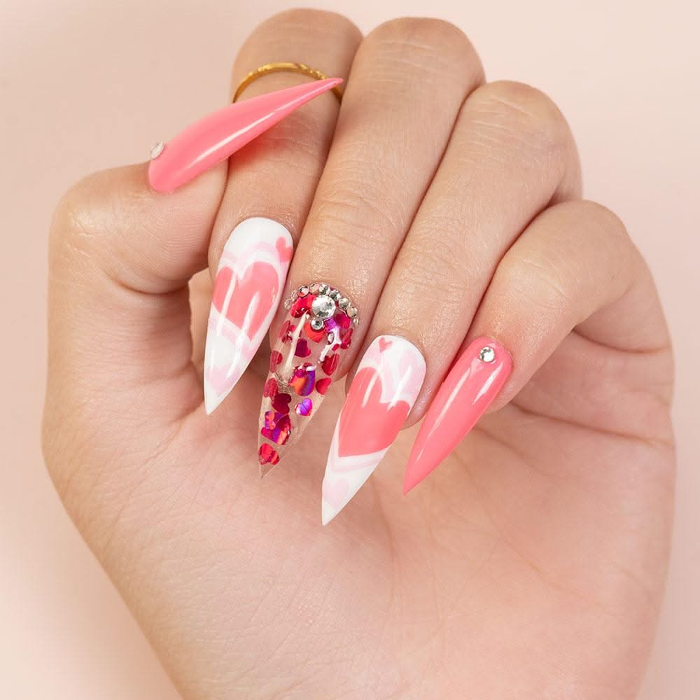 LDS Painting Gel Nail Art - 0.5oz Pink 10 - DTK Nail Supply