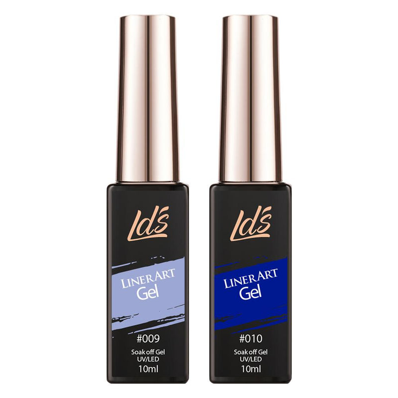 LDS - Perfect Gel Art Duo - Color 9 & 10 (ver 2) - DTK Nail Supply