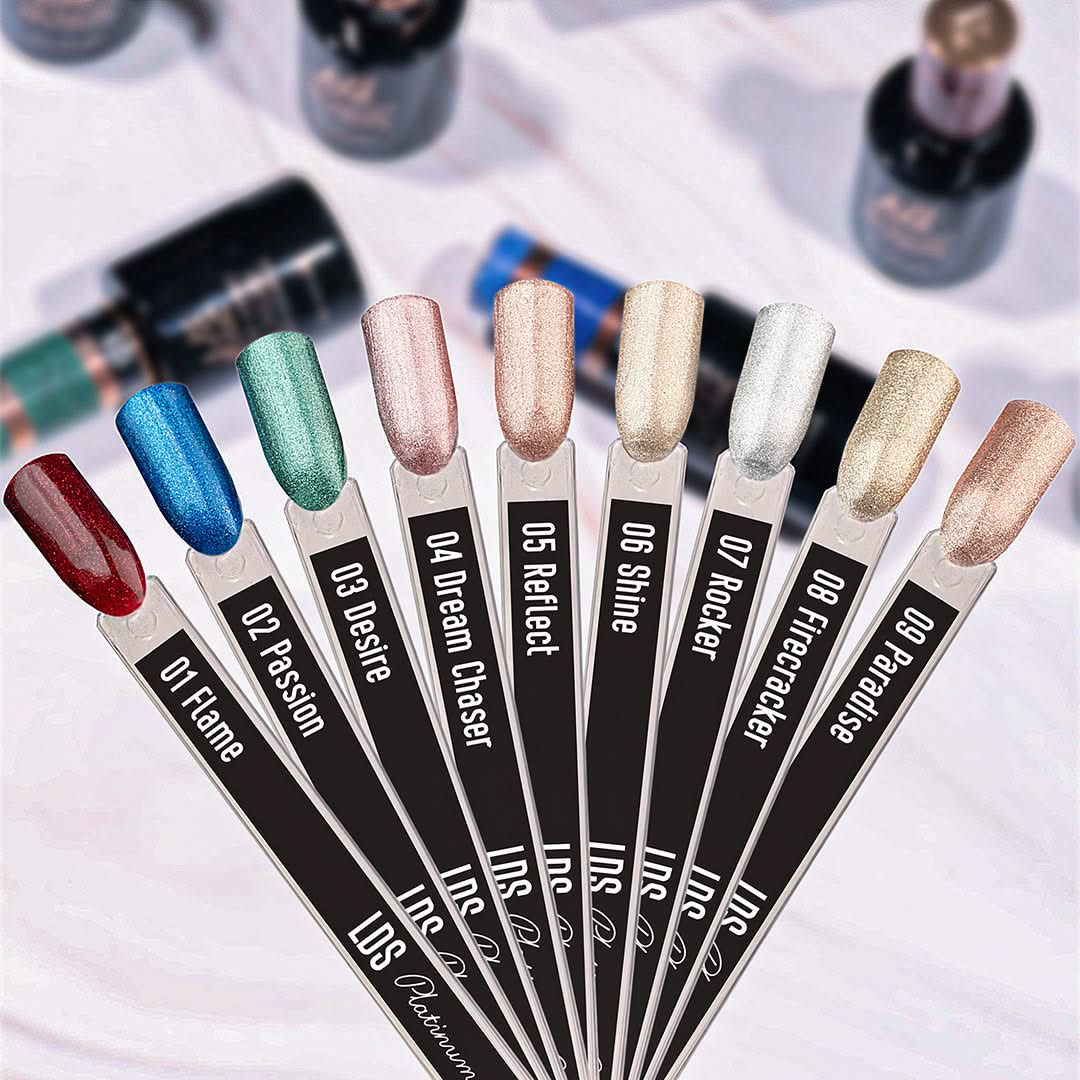 LDS Platinum Collection (9 colors): 01 - 09 - DTK Nail Supply
