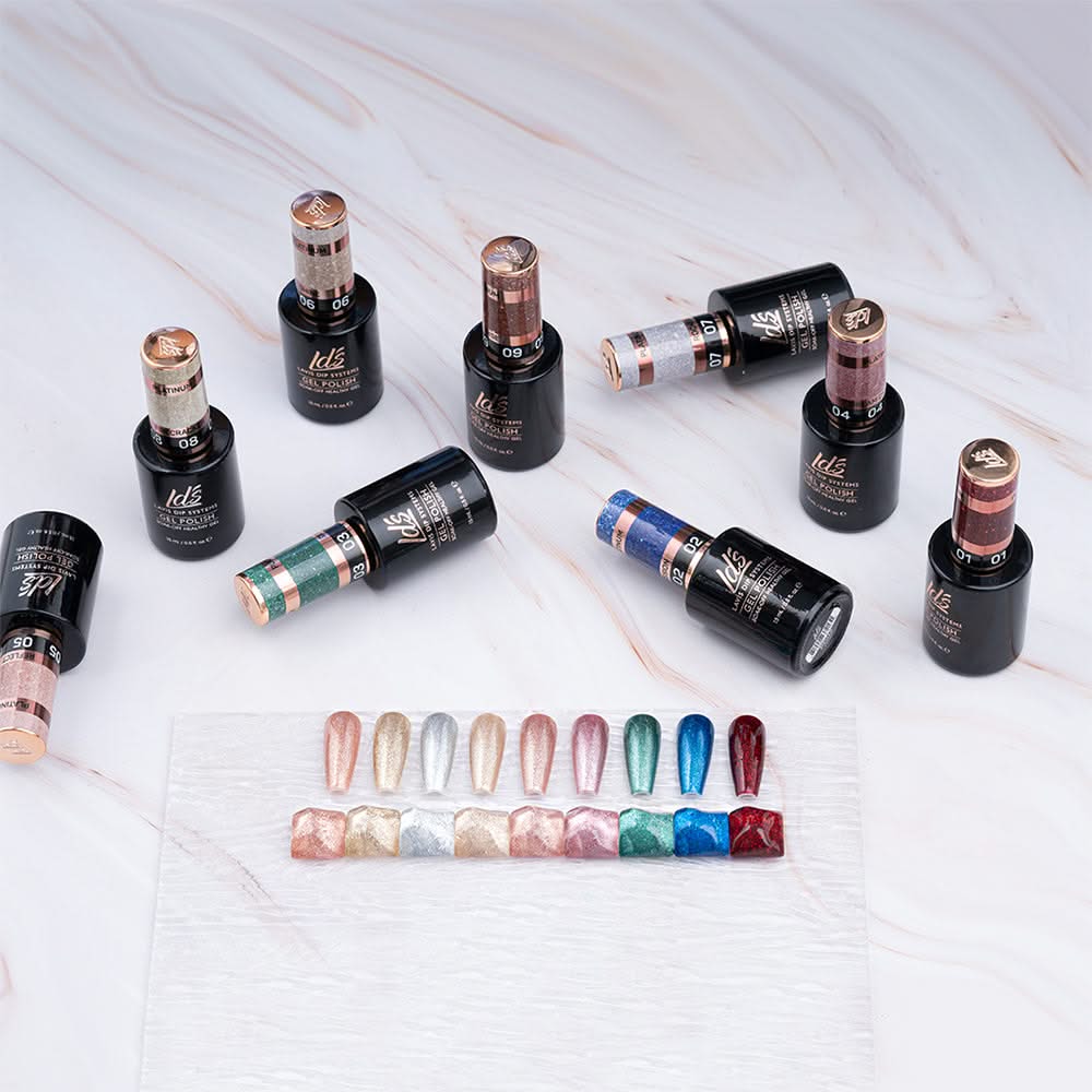 LDS Platinum Collection (9 colors): 01 - 09 - DTK Nail Supply