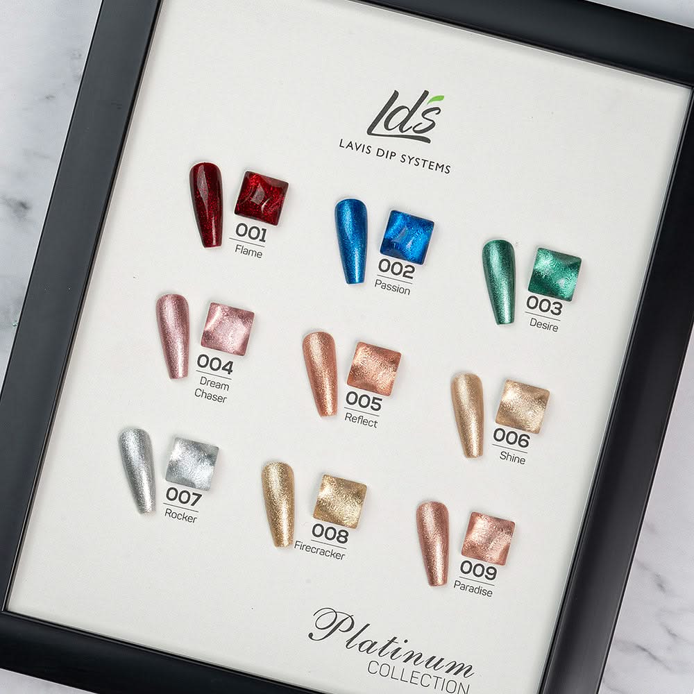 LDS Platinum Collection (9 colors): 01 - 09 - DTK Nail Supply