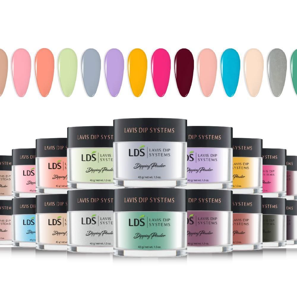 LDS Spring Kit 1.5oz/ea - D01 to D24 - DTK Nail Supply