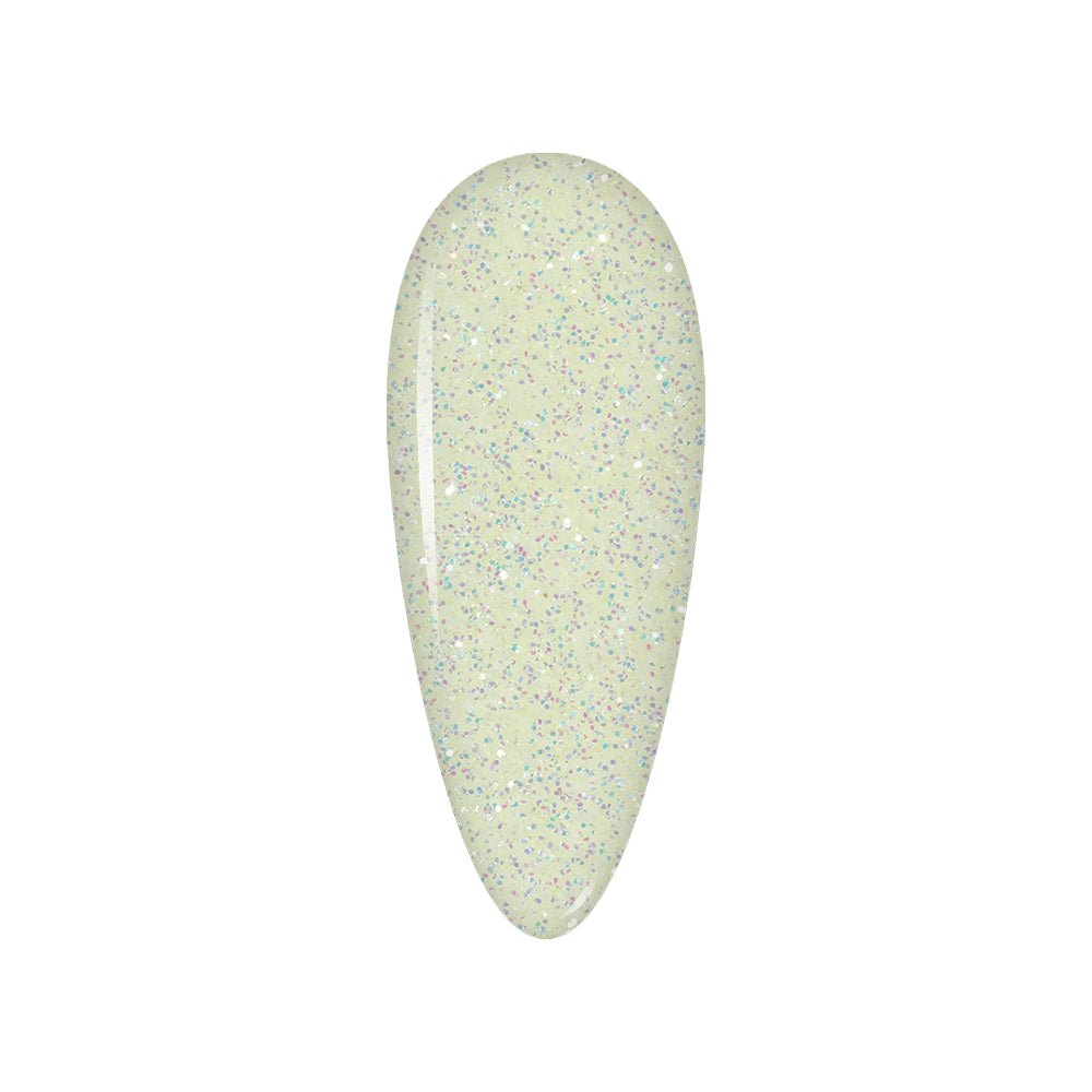 LDS UV Glitter Nail Art - 0.5oz Butter Cream UV01 - DTK Nail Supply