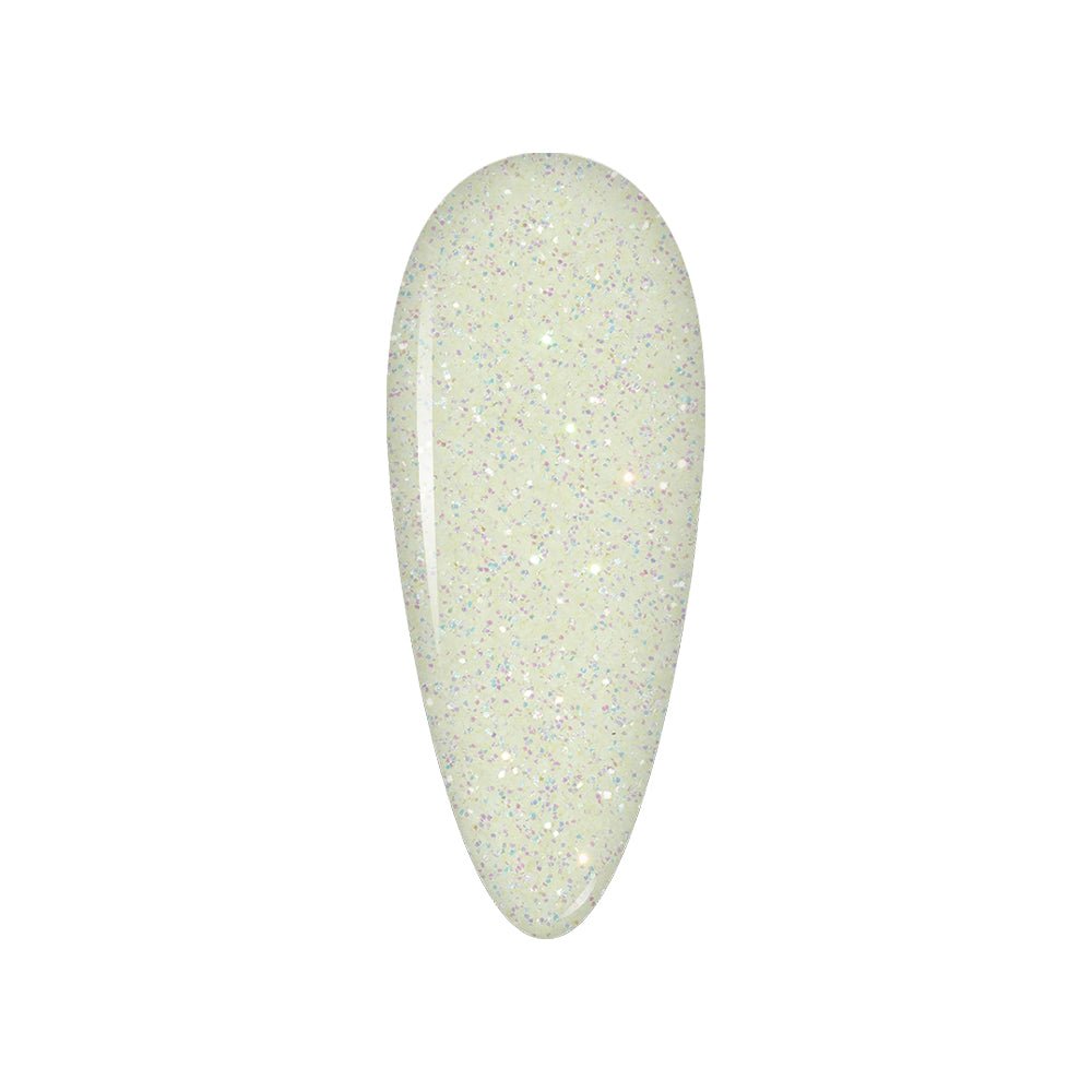 LDS UV Glitter Nail Art - 0.5oz Lemon Drop UV03 - DTK Nail Supply