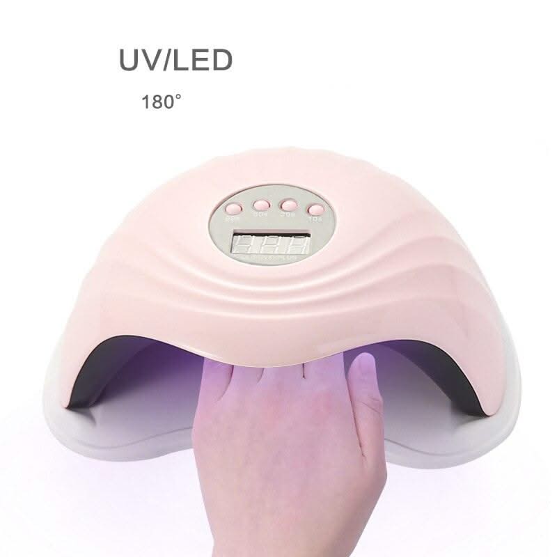 LED/UV Nail Lamps 108W 5X Plus - Pink - DTK Nail Supply