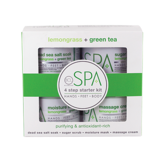 BCL SPA 4 Step Starter Kit - Lemongrass + Green Tea