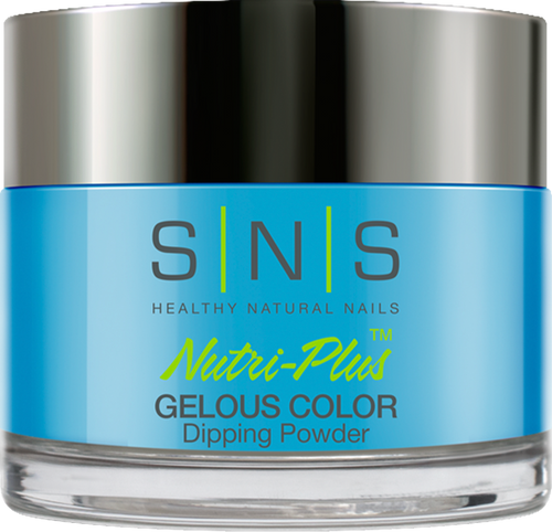 SNS Dipping Powder Nail - LG04 - Blue Curacao by SNS sold by DTK Nail Supply