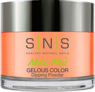  SNS Dipping Powder Nail - LG05 - Crash & Burn - Coral, Neon Colors by SNS sold by DTK Nail Supply