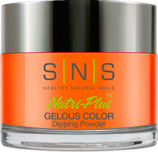  SNS Dipping Powder Nail - LG07 - Mrs. Scorpio - Orange, Neon Colors by SNS sold by DTK Nail Supply