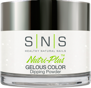  SNS Dipping Powder Nail - LG13 - Crystal Jelly - White, Glitter, Neon Colors by SNS sold by DTK Nail Supply