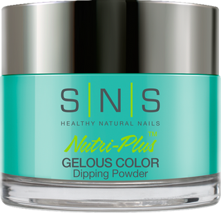  SNS Dipping Powder Nail - LG20 - Deep Sea Angler - Mint, Neon Colors by SNS sold by DTK Nail Supply