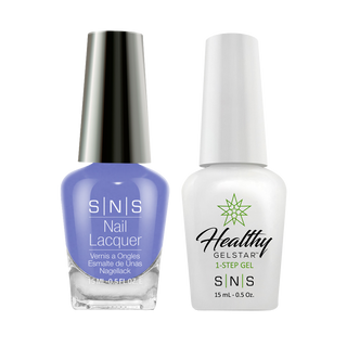  SNS Gel Nail Polish Duo - LV01 Blue Colors by SNS sold by DTK Nail Supply
