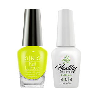  SNS Gel Nail Polish Duo - LV05 Yellow, Neon Colors by SNS sold by DTK Nail Supply