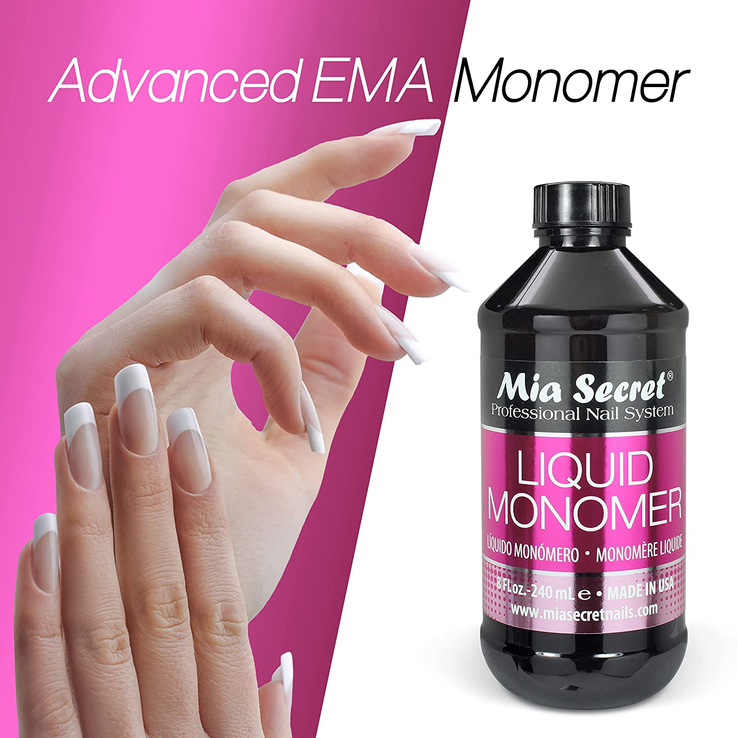 Mia Secret Liquid Monomer - DTK Nail Supply