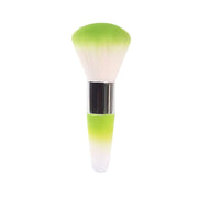 Mini Dusting Brush - GREEN - DTK Nail Supply