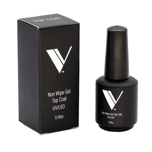  V Beauty Pure Non Wipe Gel Top Coat by V Beauty Pure sold by DTK Nail Supply