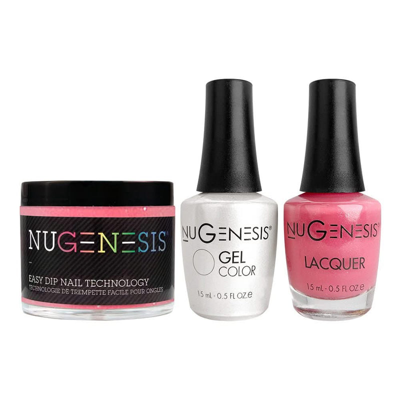 NU 3 in 1 - 028 Spring Love - Dip, Gel & Lacquer Matching - DTK Nail Supply