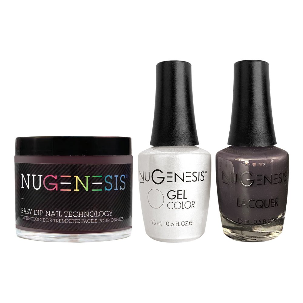 NU 3 in 1 - 059 Beaver Tail - Dip, Gel & Lacquer Matching - DTK Nail Supply