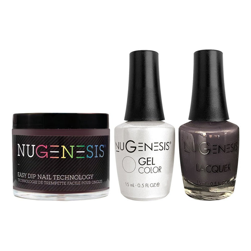 NU 3 in 1 - 059 Beaver Tail - Dip, Gel & Lacquer Matching - DTK Nail Supply