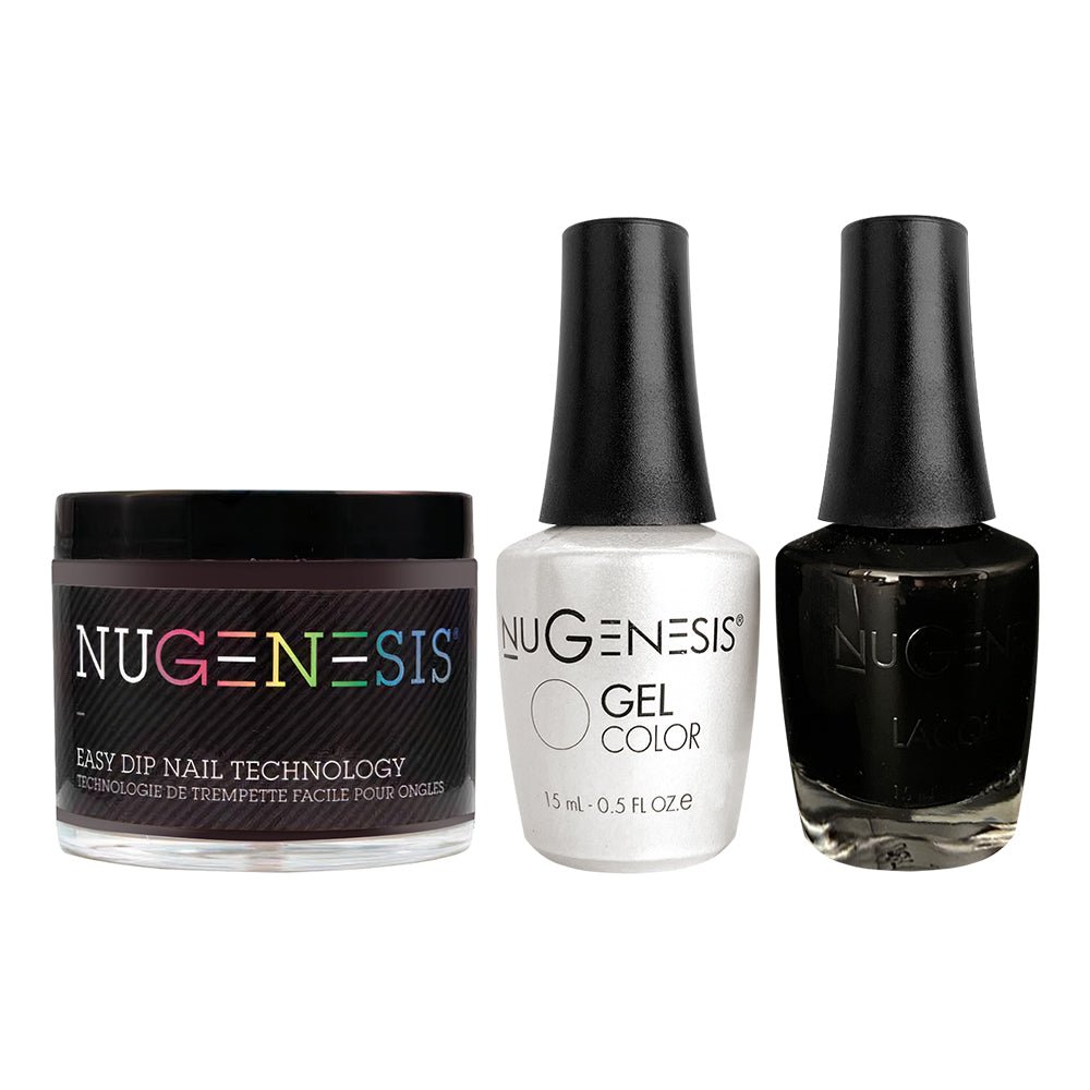 NU 3 in 1 - 086 Deep Purple - Dip, Gel & Lacquer Matching - DTK Nail Supply