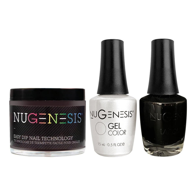 NU 3 in 1 - 086 Deep Purple - Dip, Gel & Lacquer Matching - DTK Nail Supply