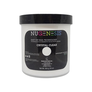  NuGenesis Crystal Clear - Pink & White 16 oz by NuGenesis sold by DTK Nail Supply