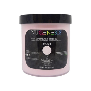  NuGenesis Pink I - Pink & White 16 oz by NuGenesis sold by DTK Nail Supply