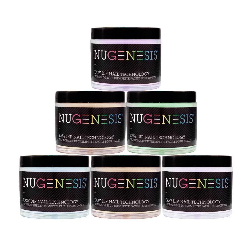 NuGenesis 100 Dipping Powder Colors - DTK Nail Supply