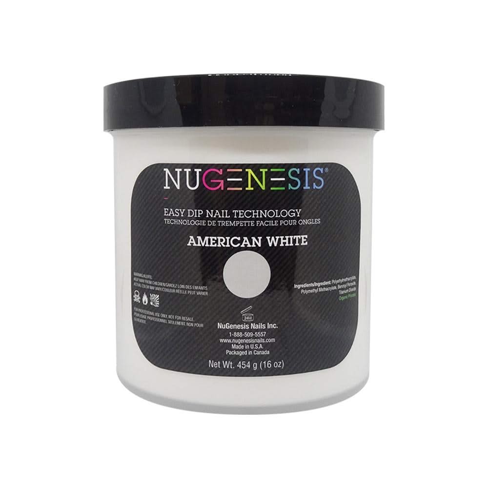 NuGenesis American White - Pink & White 16 oz - DTK Nail Supply