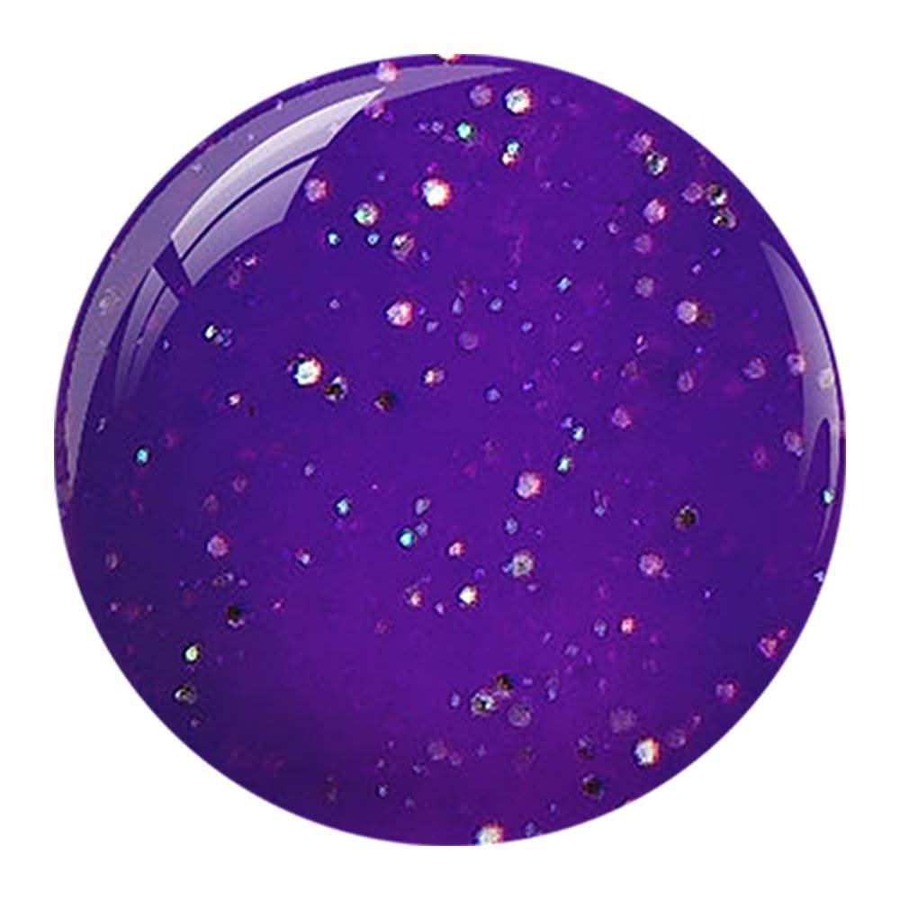 NuGenesis Dipping Powder Nail - NU 133 Purple N Glitz - DTK Nail Supply