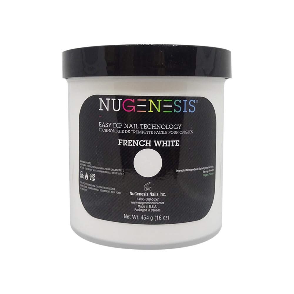 NuGenesis French White - Pink & White 16 oz - DTK Nail Supply