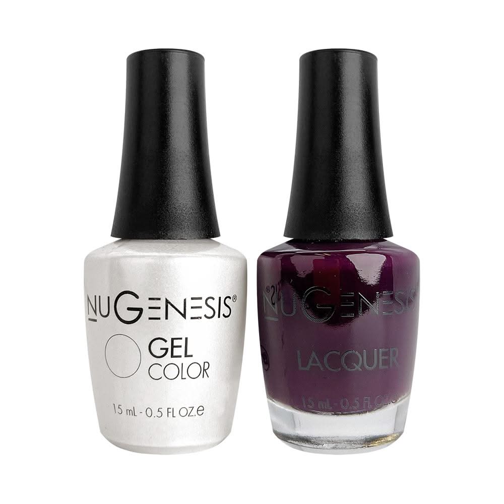 Nugenesis Gel Nail Polish Duo - 025 Purple Heart - DTK Nail Supply