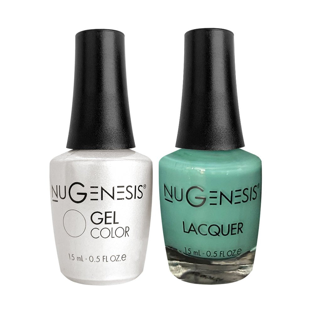 Nugenesis Gel Nail Polish Duo - 091 Mermaid - DTK Nail Supply