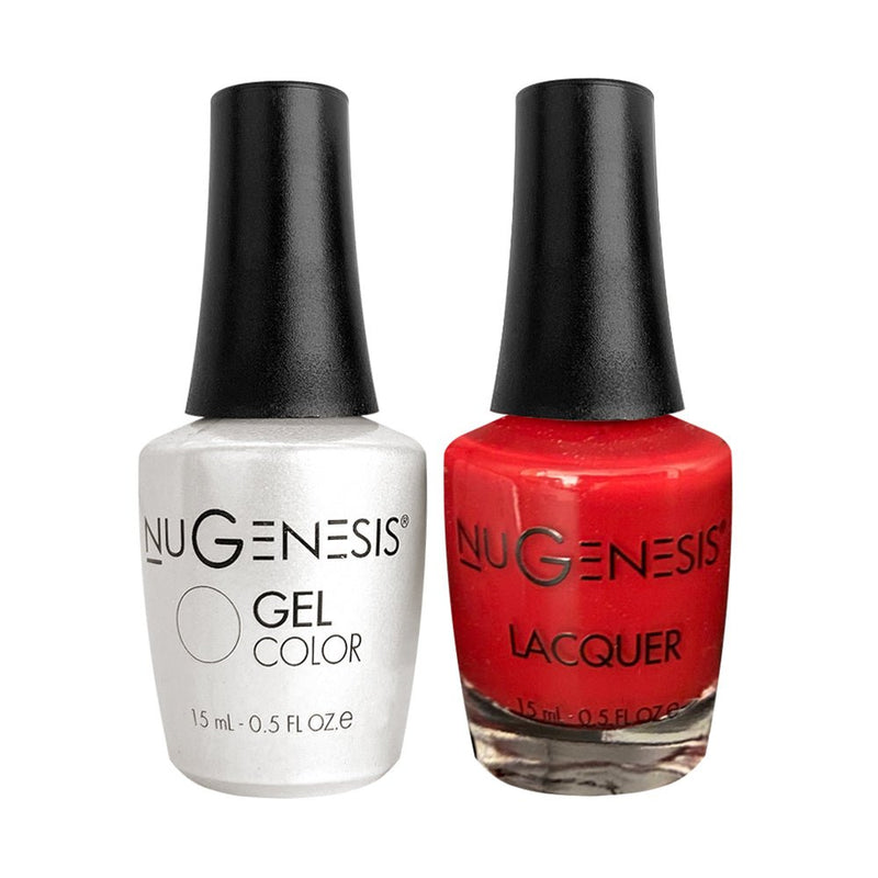 Nugenesis Gel Nail Polish Duo - 093 Ruby Red - DTK Nail Supply