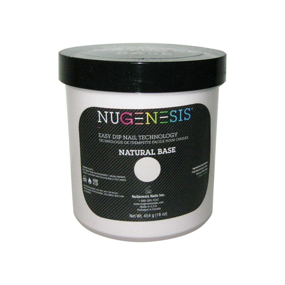NuGenesis Natural Base - Pink & White 16 oz - DTK Nail Supply