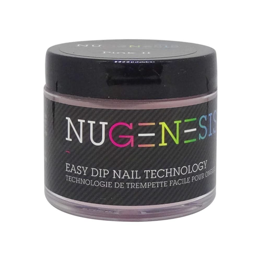 NuGenesis Pink Glitter - Pink & White 1.5 oz - DTK Nail Supply