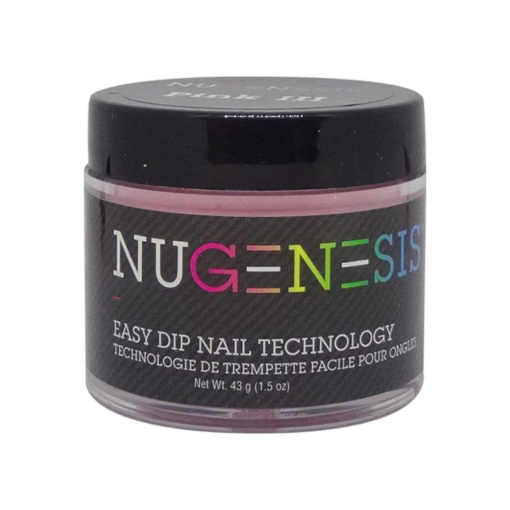 NuGenesis Pink III - Pink & White 1.5 oz - DTK Nail Supply