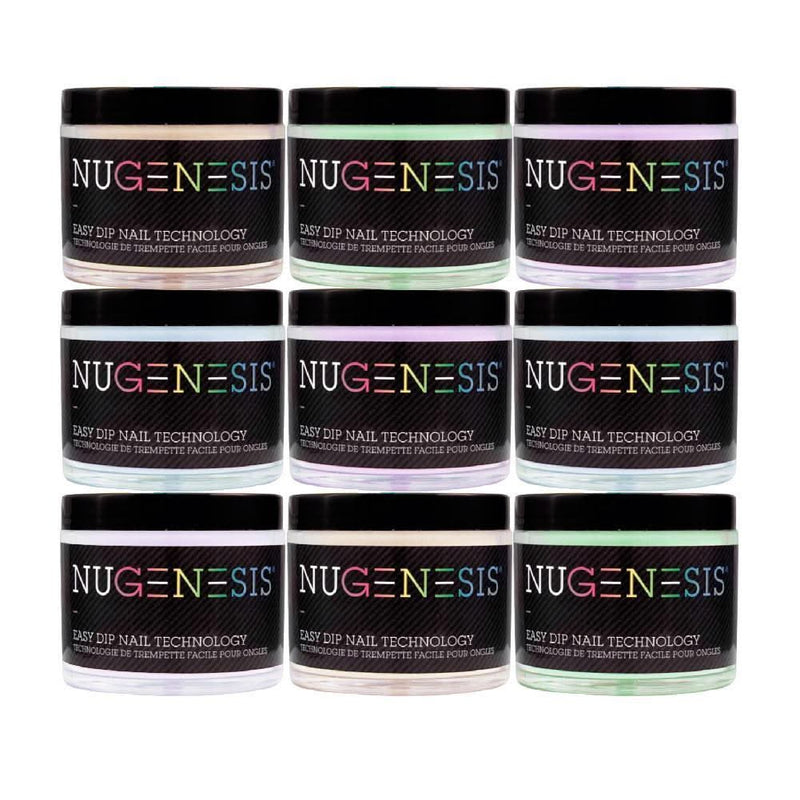 One Line NuGenesis 250 Dipping Powder Colors - DTK Nail Supply