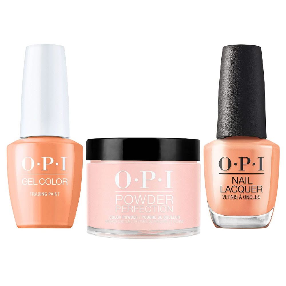 OPI 3 in 1 - D54 Trading Paint - Dip, Gel & Lacquer Matching - DTK Nail Supply