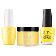 OPI 3 in 1 - F91 Exotic Birds Do Not Tweet - Dip, Gel & Lacquer Matching - DTK Nail Supply
