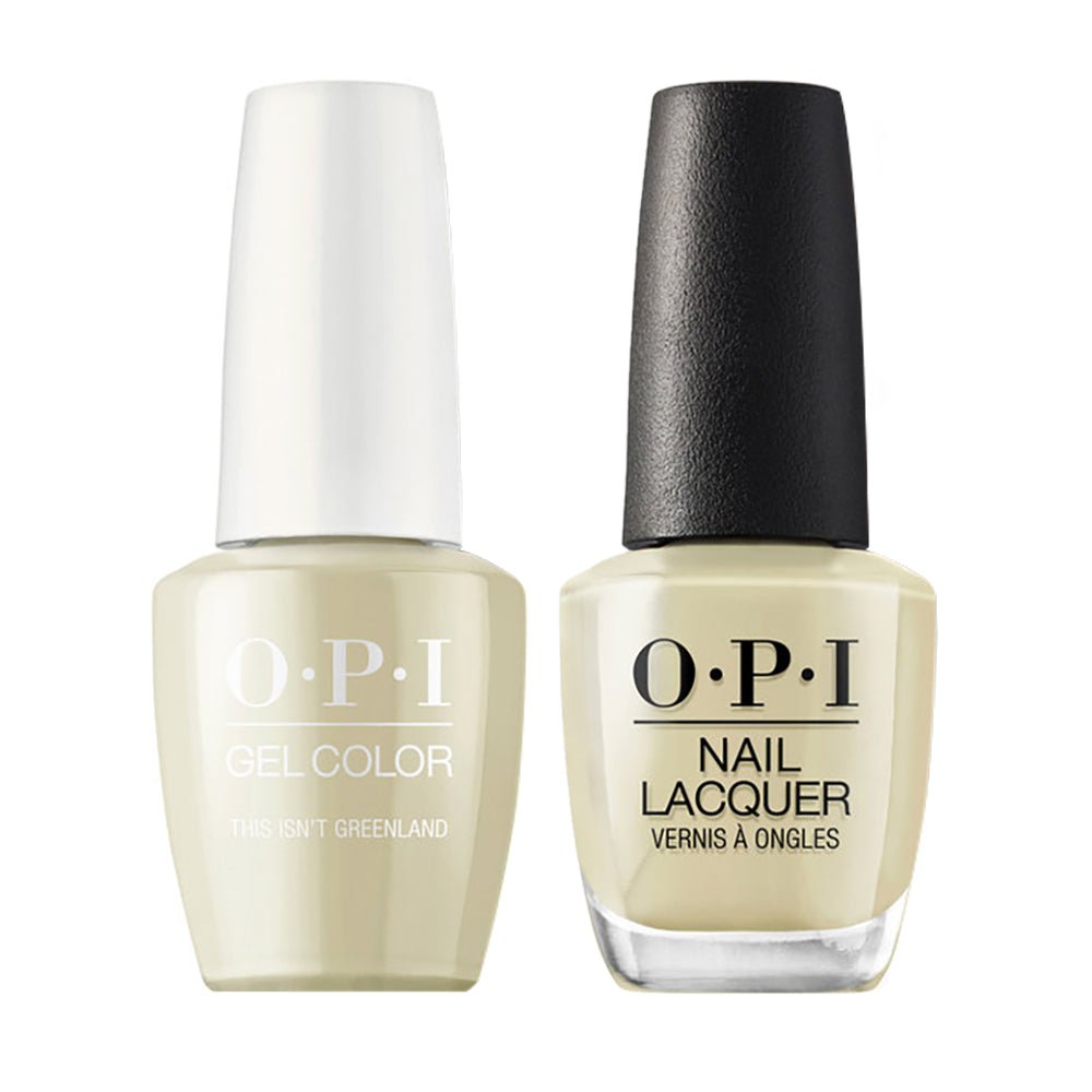 OPI Gel Nail Polish Duo - I58 This Isn't Greenland - DTK Nail Supply