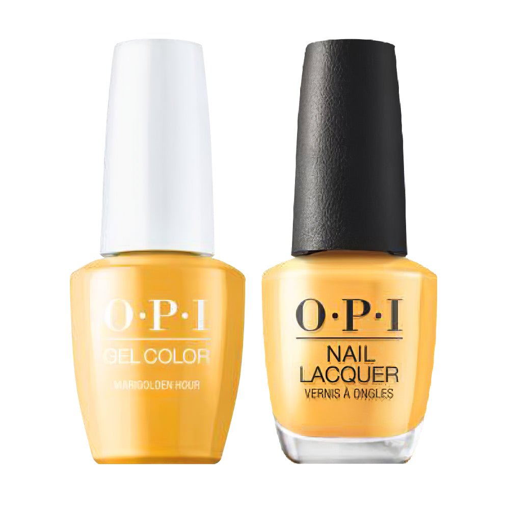 OPI Gel Nail Polish Duo - N82 Marigolden Hour Can - DTK Nail Supply