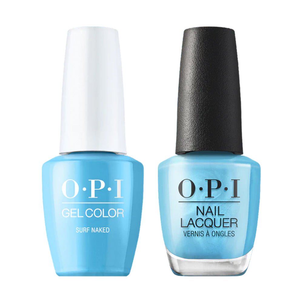 OPI Gel Nail Polish Duo - P010 Surf Naked - DTK Nail Supply