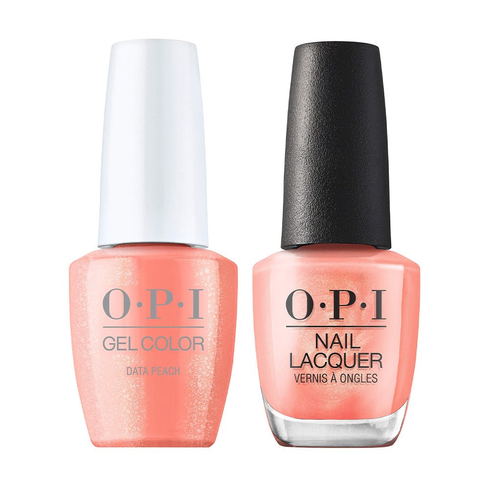 OPI Gel Nail Polish Duo - S08 Data Peach - DTK Nail Supply