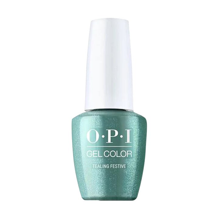 OPI Gel Nail Polish - HRP03 Tealing Festive - DTK Nail Supply