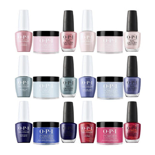 OPI Hollywood 3 in 1 Collection (6 colors): H001,003,006,008,009,010