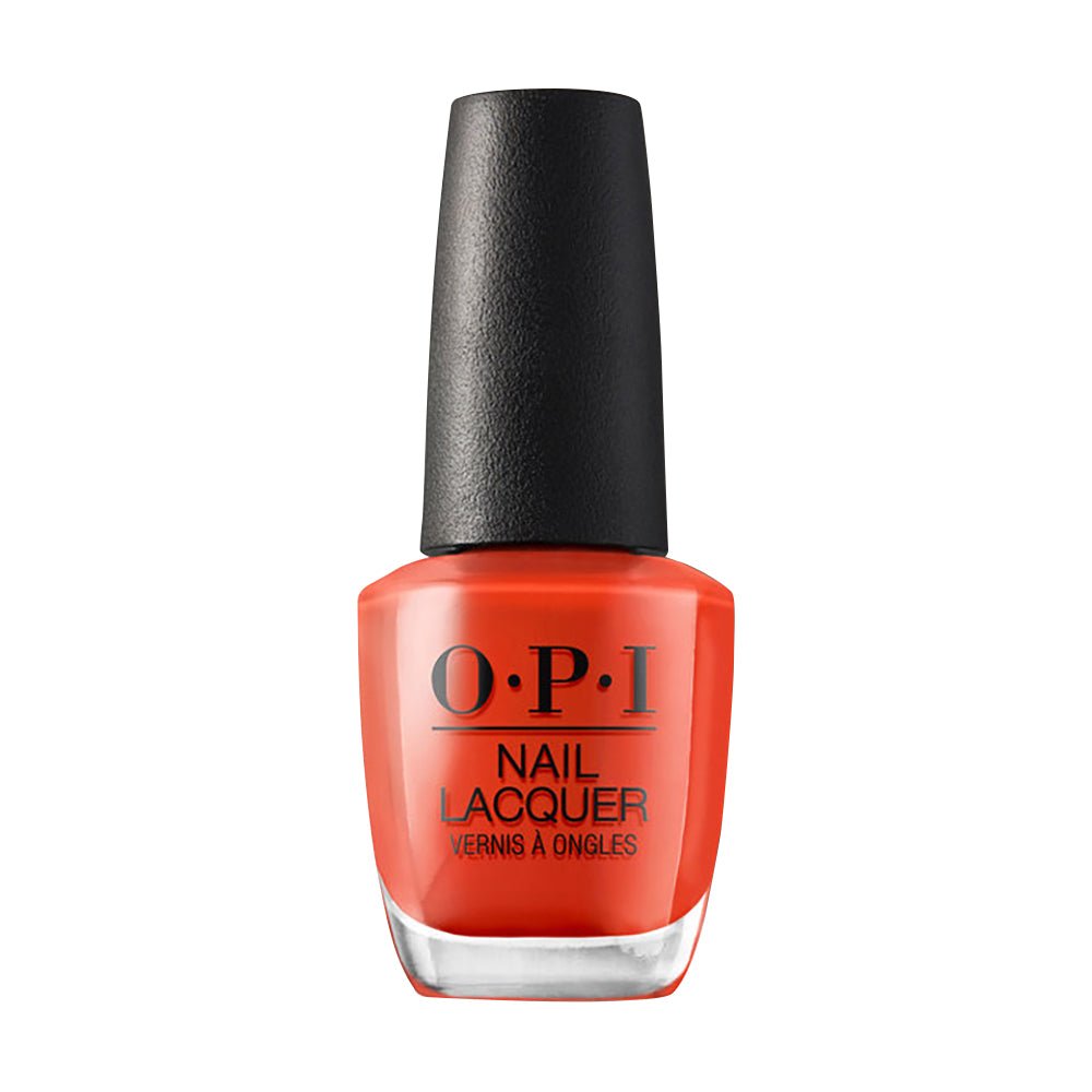 OPI Nail Lacquer - L22 A Red - vival City - 0.5oz - DTK Nail Supply