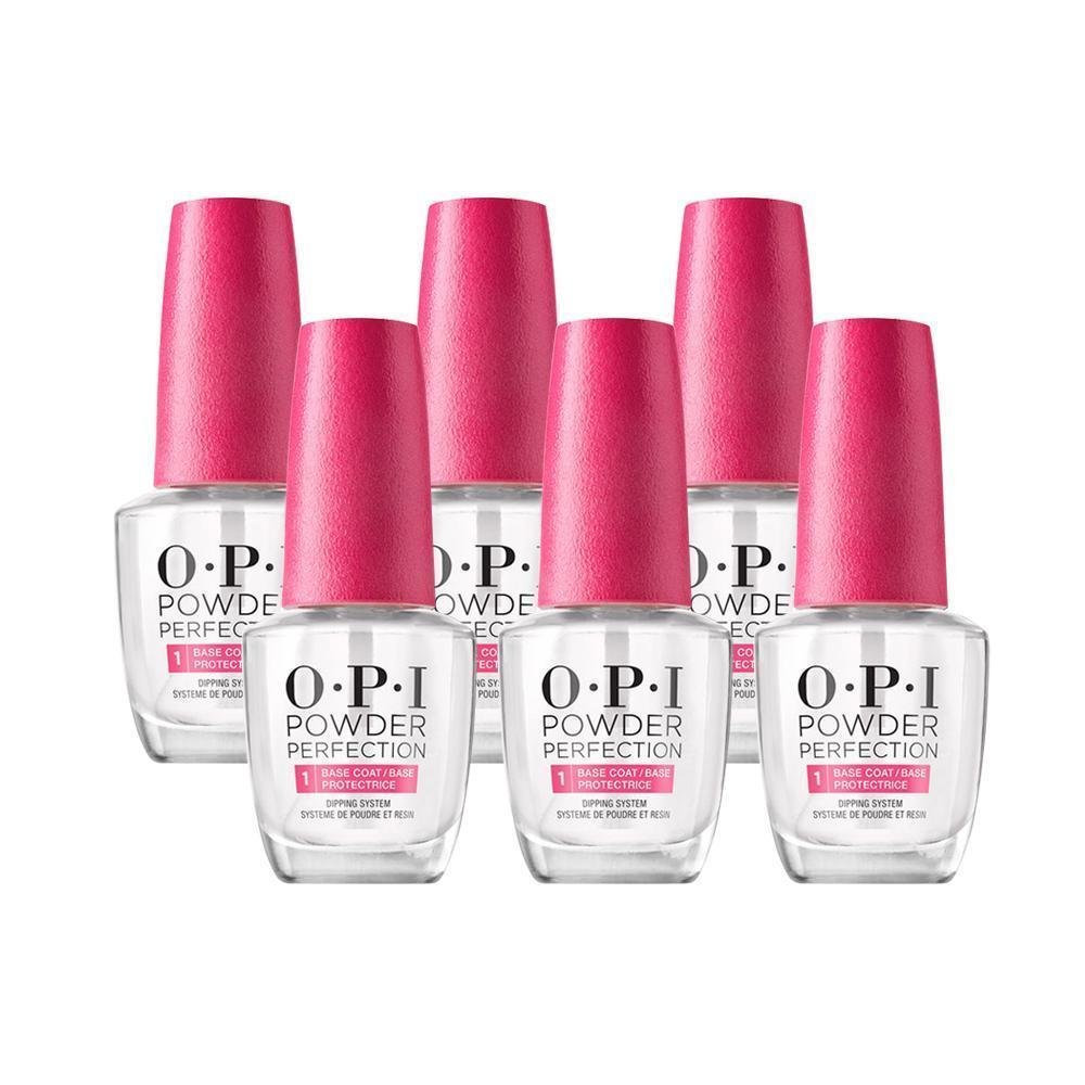 OPI Powder Perfection - Step 1 Base Coat - Dipping Essentials Bundle 0.5 oz - DTK Nail Supply